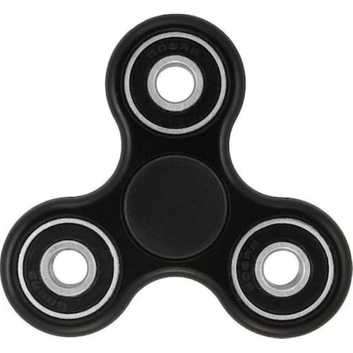 Triple Fidget Spinner Anti-stress 3d Oem High Quality Plastic 1,5 Minutes - Black