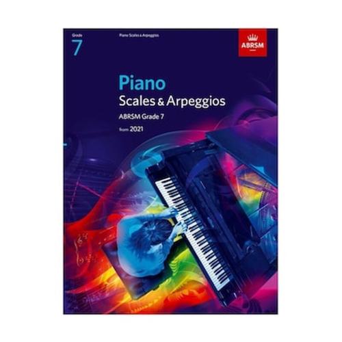 Abrsm Piano Scales - Arpeggios 2021, Grade 7 Βιβλίο Για Πιάνο