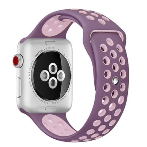 Kakapi Ροζ Sport Silicone Λουράκι Apple Watch 42mm 44mm