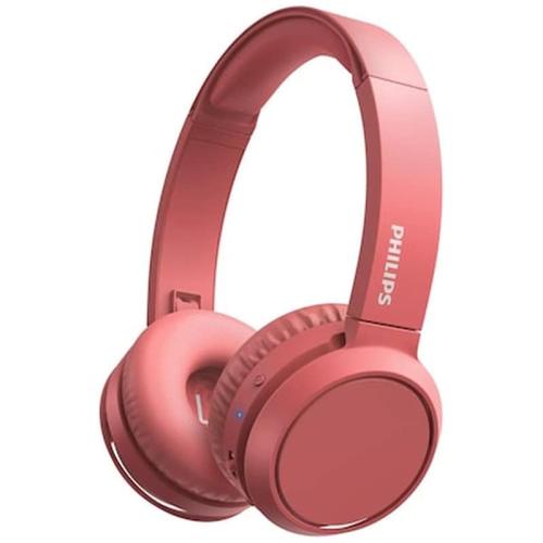 Bluetooth Ακουστικά Stereo Philips Tah4205rd/00 Κόκκινα Με Μικρόφωνο