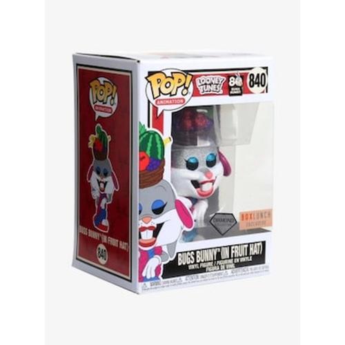 Funko Pop! Looney Tunes - Bugs Bunny In Fruit Hat (diamond Collection) No.840 Figure (exclusive)