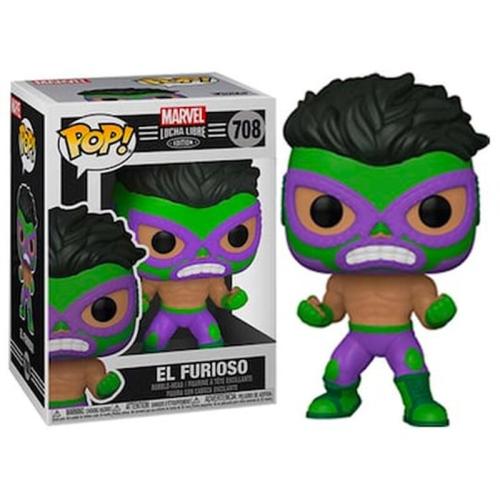 Funko Pop! Marvel: Lucha Libre - El Furioso No.708