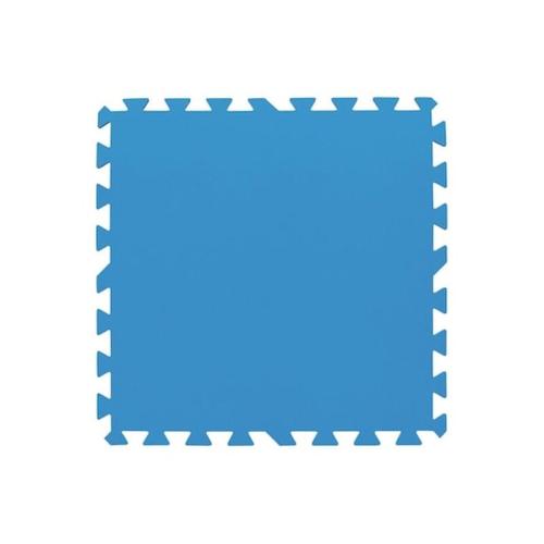 Bestway Σετ Προστατευτικό Πάτωμα Πισίνας 8 Τεμαχίων Σε Μπλε Χρώμα, 50x50x0.4 Cm, 58220