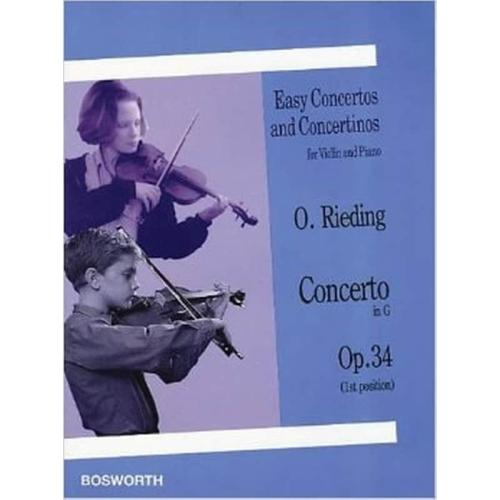 Rieding - Concerto In G Op.34 For Violin - Piano