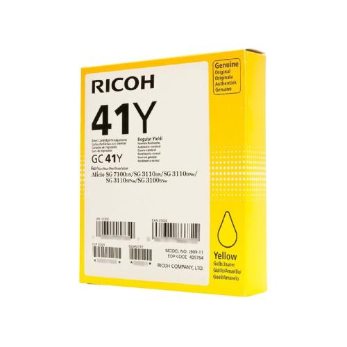 Μελάνι Ricoh Gel Ink Κίτρινο - GC41Y