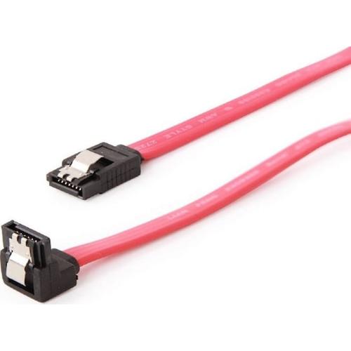 Cablexpert Serial Ata Iii 10cm Data Cable With 90o Bent Connector (cc-satam-data90-0.1m)