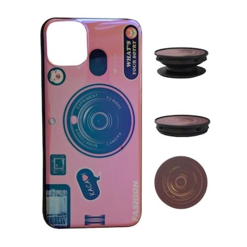 Θήκη Apple iPhone 11 Pro Max - Ancus Tpu Fashion Με Pop Βάση - Pink