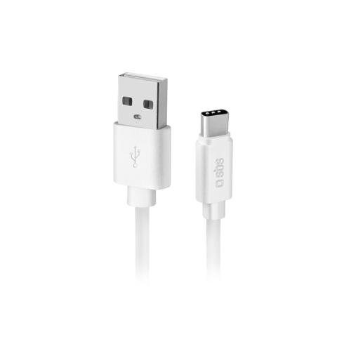Καλώδιο SBS USB-A σε USB-C 1m - Λευκό
