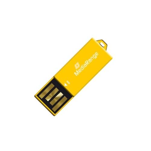Mediarange Mr976 Usb Flash Drive 16 Gb Usb Type-a 2.0 Yellow