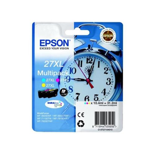 Μελάνι Epson 27XL Πακέτο 3 Μελανιών - C13T27154010