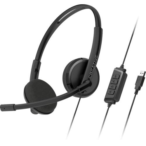 Ακουστικά Headset Creative HS-220 - Μαύρο