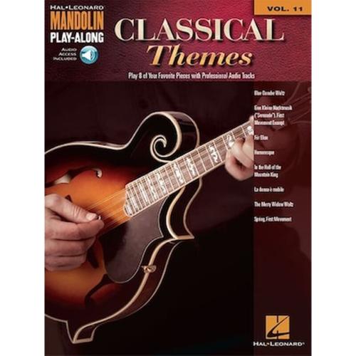 Βιβλίο Για Μαντολίνο Hal Leonard Mandolin Play Along Vol.11 - Classical Themes