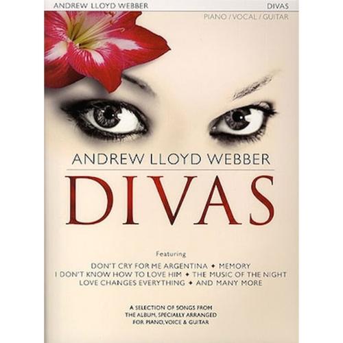 Βιβλίο Για Πιάνο, Κιθάρα, Φωνή Really Useful Group Andrew Lloyd Webber: Divas