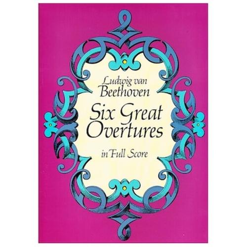 Βιβλίο Για Σύνολα Dover Publications Beethoven - Six Great Overtures [full Score]
