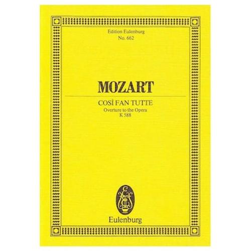 Βιβλίο Για Σύνολα Editions Eulenburg Mozart - Così Fan Tutte Overture