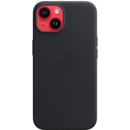 Θήκη Apple iPhone 14 - Apple Leather Case with MagSafe - Midnight