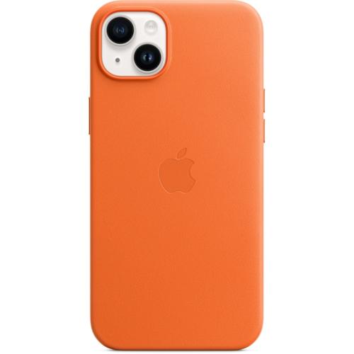 Θήκη Apple iPhone 14 Plus - Apple Leather Case with MagSafe - Orange