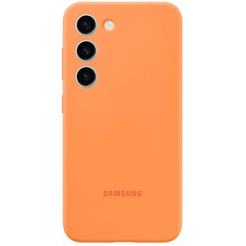 Θήκη Samsung Galaxy S23 - Samsung Silicone Cover - Orange