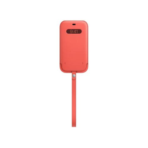 Θήκη Apple iPhone 12 Pro Max - Apple Leather Sleeve with MagSafe - Pink Citrus
