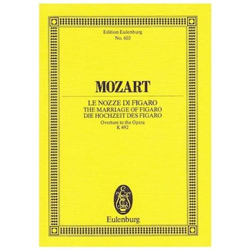 Βιβλίο Για Σύνολα Editions Eulenburg Mozart - The Marriage Of Figaro Overture [pocket Score]