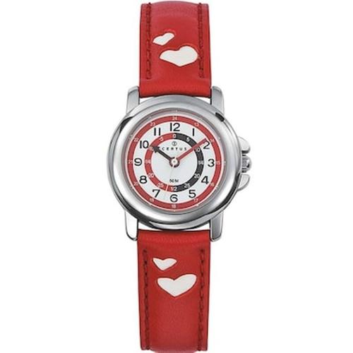 Certus Classic Kids Red Leather Strap