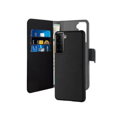 Θήκη Samsung Galaxy S21+ - Puro Wallet Detachable 2in1 - Black