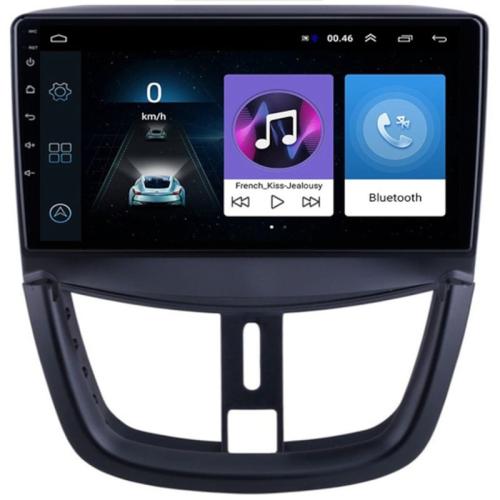 Ηχοσύστημα με Οθόνη Αφής 9 Android GPS Wi-Fi Bluetooth 2GB/ 16GB για Peugeot 207 (2007 - 2020) - Μαύρο