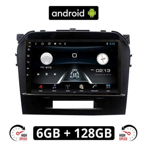 Ηχοσύστημα ΟΕΜ με Οθόνη Αφής 9 Android, GPS, Wi-Fi, Bluetooth - 6GB/128GB για SUZUKI GRAND VITARA (μετά το 2016) - Μαύρο