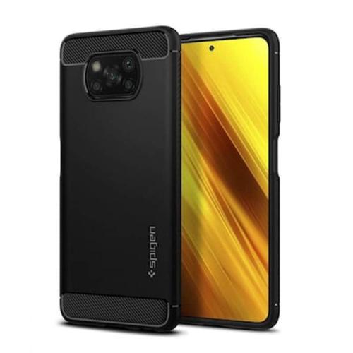 Θήκη Xiaomi Poco X3 NFC/Poco X3 Pro - Spigen Rugged Armor - Matte Black